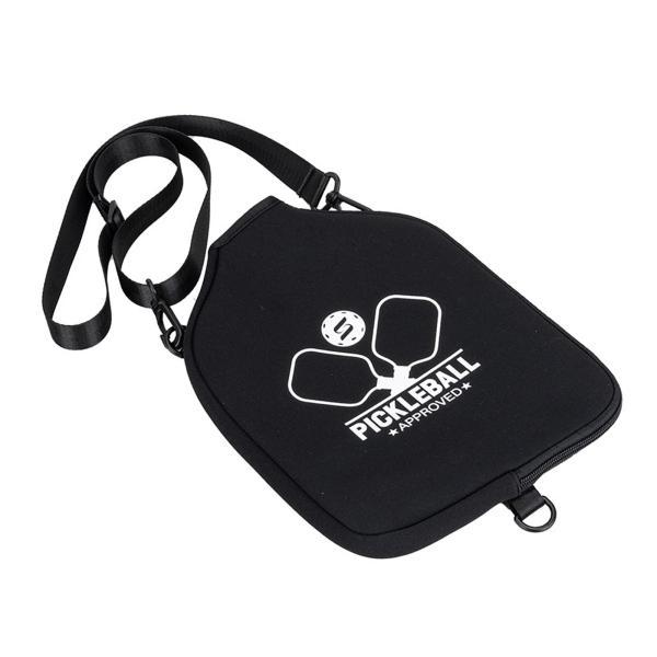ピックルボールパドルカバー ネオプレン パドル収納バッグ プロテクター 軽量 ジッパー付きポーチ 旅行 ジム用