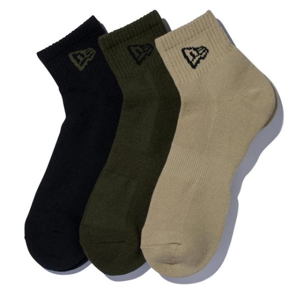 ニューエラ 靴下 SOCKS ANKLE 3PAIRS MILITARY MULTI NEW ERA ソックス 14518189