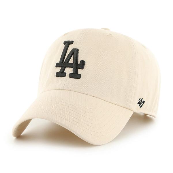 47ブランド キャップ ロサンゼルス ドジャース MLB CLEAN UP NATURAL 47BRAND LOS ANGELES DODGERS クリーンナップ ナチュラル B-RGW12GWS-NTB