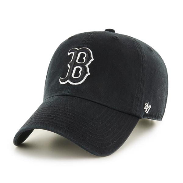 47ブランド キャップ ボストン レッドソックス MLB CLEAN UP BLACK 47BRAND BOSTON RED SOX クリーンナップ ブラック B-RGW02GWS-BK
