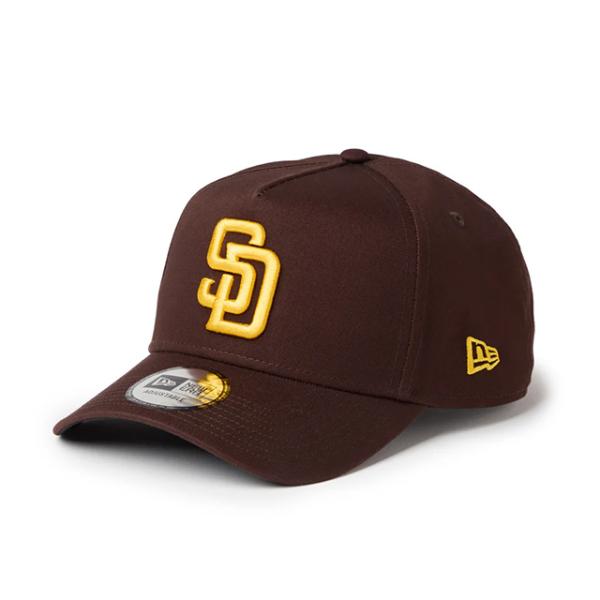 ニューエラ キャップ 9FORTY サンディエゴ パドレス MLB A-FRAME CAP BROWN NEW ERA SAN DIEGO PADRES