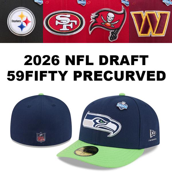 59FIFTY 2026 NFL ドラフト選手着用 ニューエラ キャップ PRECURVED