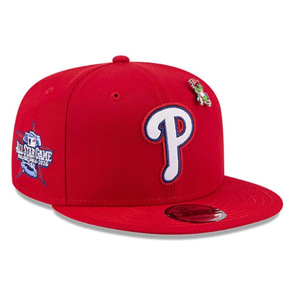 ニューエラ キャップ 9FIFTY スナップバック フィラデルフィア フィリーズ MLB 2026 ALL STAR GAME PHANATIC PIN SNAPBACK CAP NEW ERA PHILADELPHIA PHILLIES