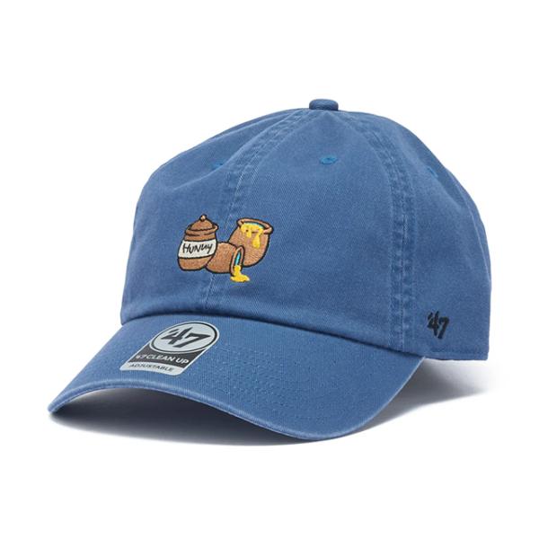 47ブランド キャップ ディズニー クマのプーさん CLEAN-UP STRAPBACK CAP TIMBER BLUE 47BRAND DISNEY WINNIE THE POOH 47A-CLPDISPOOJAH-CTGW-TIMBLU