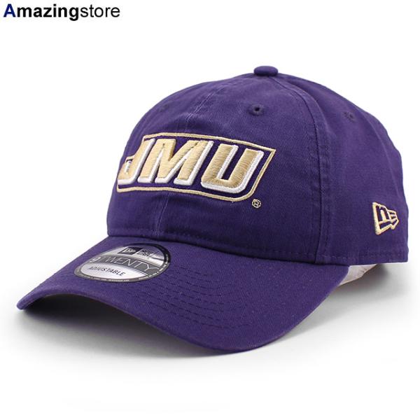 ニューエラ キャップ 9TWENTY ストラップバック ジェームズ マディソン デュークス NCAA CORE CLASSIC CAP PURPLE NEW ERA JAMES MADISON DUKES