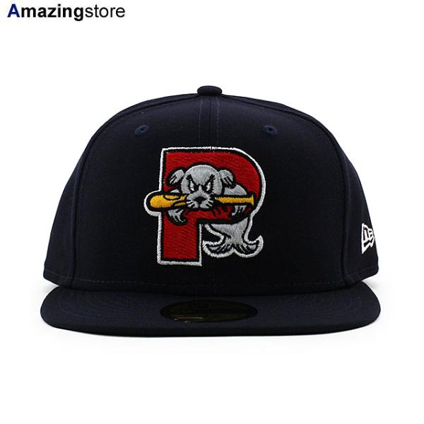 ニューエラ キャップ 59FIFTY ポートランド シードッグス MiLB ON-FIELD AUTHENTIC HOME FITTED CAP NAVY NEW ERA PORTLAND SEA DOGS