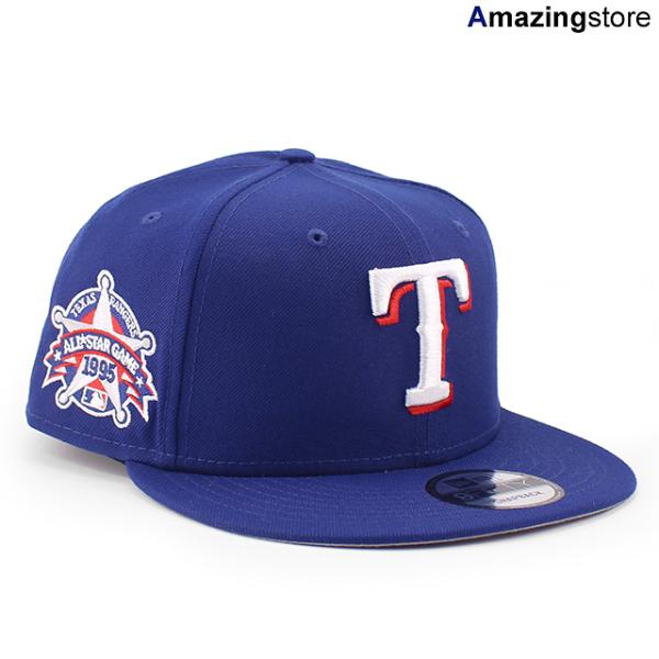 1995 MLB オールスターゲームモデル ニューエラ 9FIFTY テキサス レンジャーズ 1995 MLB ALL STAR GAME SNAPBACK CAP ROYAL BLUE NEW ERA TEXAS RANGERS