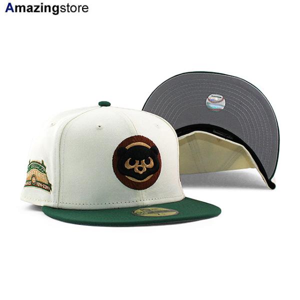 New Era 59FIFTY シカゴ・カブス キャップ 100周年記念 USA限定 Newera 59FIFTY シカゴ カブス CUBS 100th Anniv.