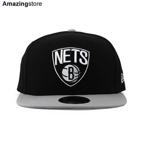 Brooklyn Nets 9FIFTY ツートン 日本未発売 New Era 9Fifty Brooklyn Nets 2-Tone Snapback Hat Black Grey