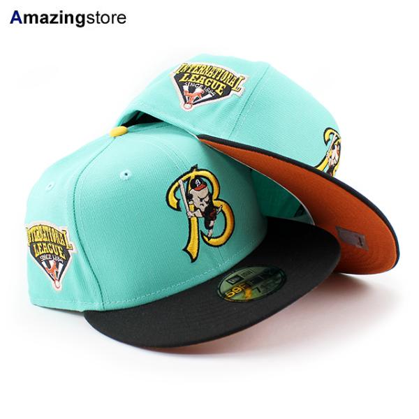 ニューエラ キャップ 59FIFTY バッファロー バイソンズ MiLB TEAM-BASIC FITTED CAP MINT NEW ERA BUFFALO BISONS