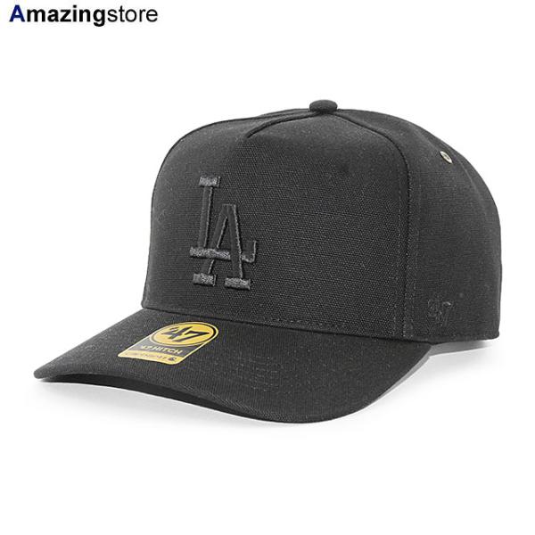 47ブランド キャップ カーハート スナップバック ロサンゼルス ドジャース MLB CARHARTT 47BRAND HITCH SNAPBACK CAP BLACKOUT LOS ANGELES DODGERS DUCK