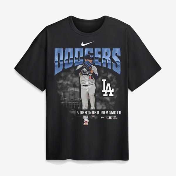 山本由伸 ロサンゼルス野球 Tシャツ NIKE（ナイキ） 山本由伸モデル 海外取寄 Tシャツ ロサンゼルス