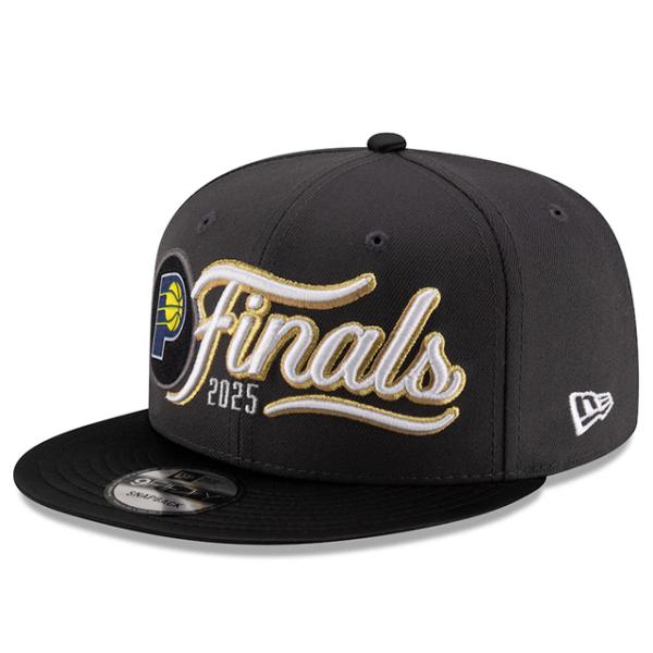 海外取寄 ニューエラ 9FIFTY インディアナ ペイサーズ 2025 NBA EASTERN CONFERENCE CHAMPIONS LOCKER ROOM SNAPBACK CAP