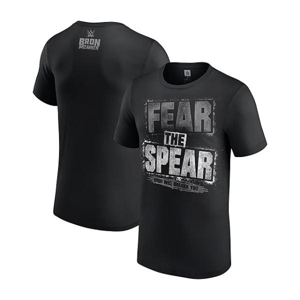 ブロン ブレイカーモデル 海外取寄 WWE AUTHENTIC Tシャツ FEAR THE