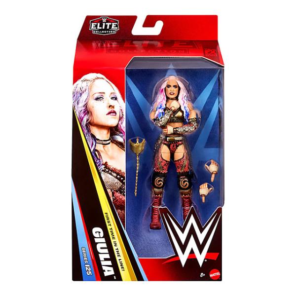 ジュリアモデル WWE フィギュア MATTEL ELITE COLLECTION 125 ACTION FIGURE GIULIA WRESTLEMANIA レッスルマニア ロー スマックダウン RAW SMACKDOWN おもちゃ