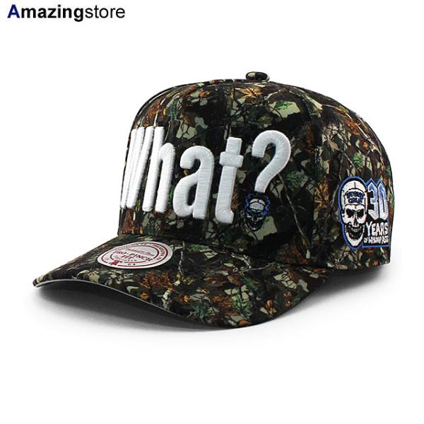 ストーン コールド スティーブ オースチン 30周年記念モデル ミッチェル＆ネス WWE キャップ スナップバック WHAT? DENIM PRO PINCH SNAPBACK CAP CAMO