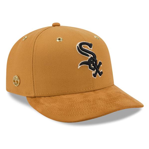 海外取寄 ニューエラ ティンバーランド キャップ PC59FIFTY シカゴ ホワイトソックス MLB PRE-CURVED FITTED CAP WHEAT NEW ERA TIMBERLAND CHICAGO WHITE SOX