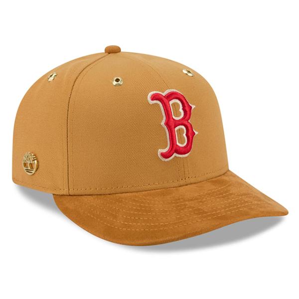 海外取寄 ニューエラ ティンバーランド キャップ PC59FIFTY ボストン レッドソックス MLB PRE-CURVED FITTED CAP WHEAT NEW ERA TIMBERLAND BOSTON RED SOX