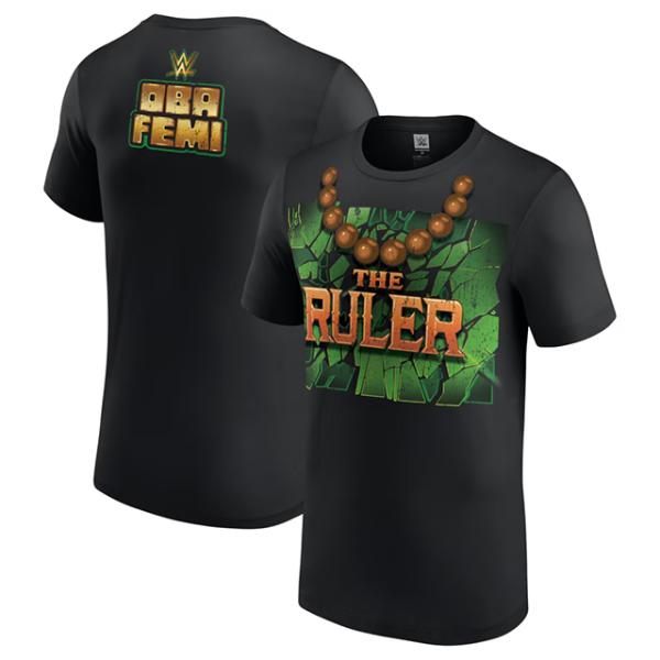 オバ フェミモデル 海外取寄 WWE AUTHENTIC Tシャツ THE RULER T-SHIRT 