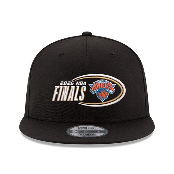 海外取寄 ニューエラ キャップ 9FIFTY ニューヨーク ニックス 2026 NBA FINALS SNAPBACK BLACK NEW YORK KNICKS