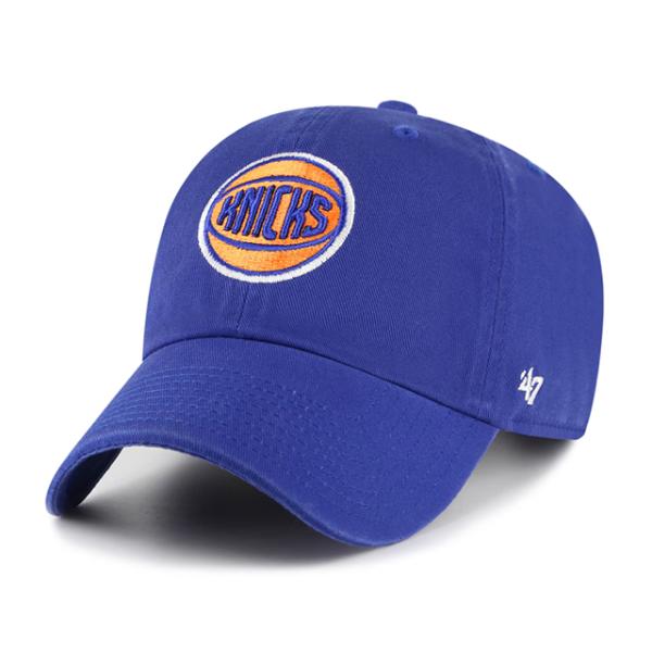 海外取寄 47ブランド キャップ ニューヨーク ニックス NBA CLEAN UP NAVY 47BRAND NEW YORK KNICKS クリーンナップ ネイビー