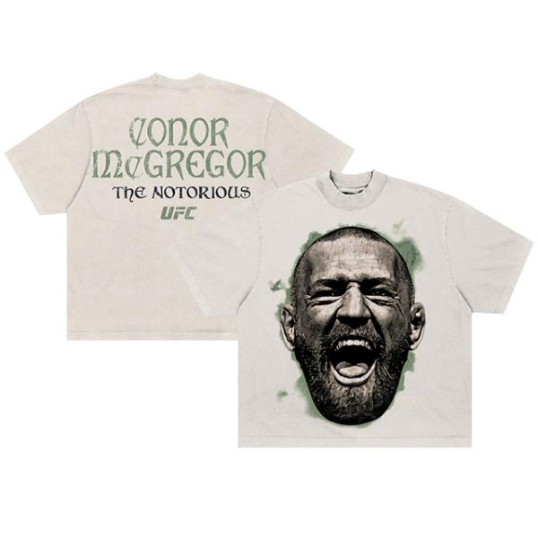 コナー マクレガーモデル海外取寄 UFC Tシャツ TAKEOVER T-SHIRT SAND Conor McGregor