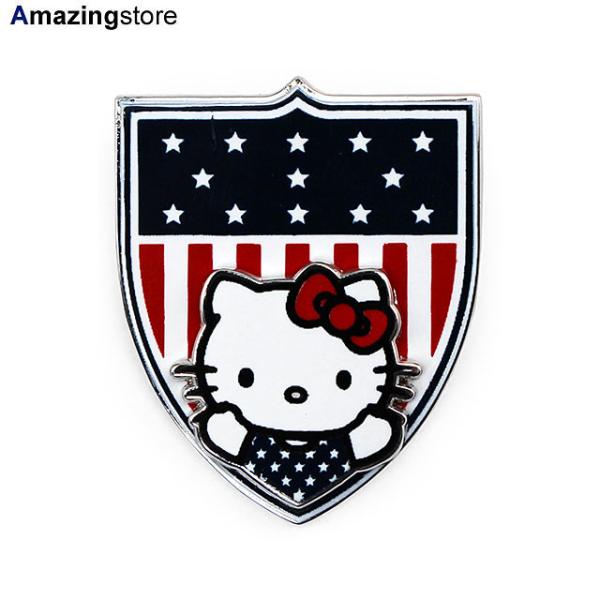 ハローキティ ピンバッジ アメリカ代表 TEAM USA X HELLO KITTY