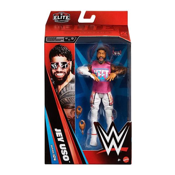 ジェイ ウーソモデル WWE アクションフィギュア MATTEL ELITE COLLECTION SERIES 124 ACTION FIGURE JEY USO