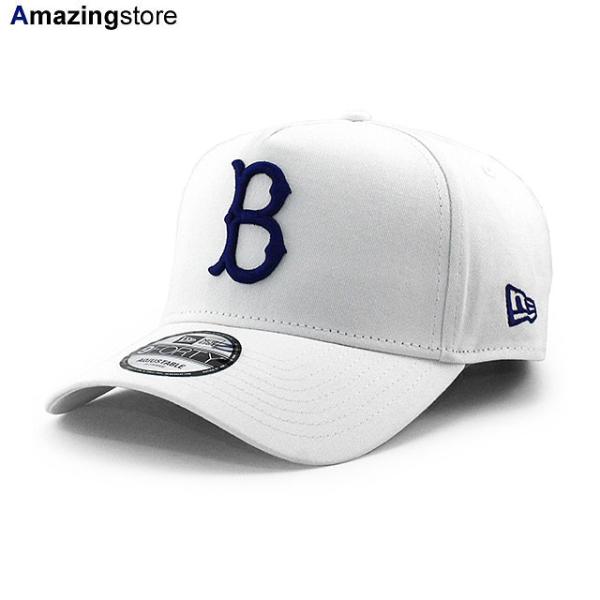 ニューエラ キャップ 9FORTY スナップバック ブルックリン ドジャース MLB COOPERSTOWN A-FRAME SNAPBACK CAP WHITE NEW ERA BROOKLYN DODGERS 帽子