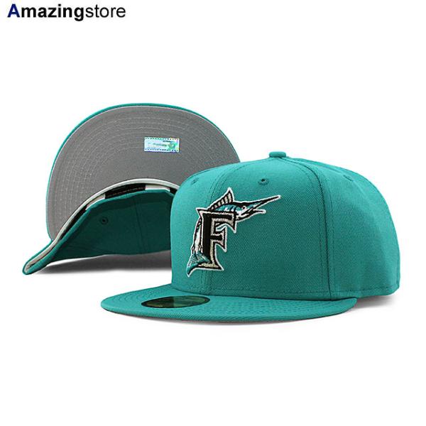 キャスパー59FIFTY フロリダ・マーリンズ アトランタ・ブレーブス ニューエラ キャップ 59FIFTY フロリダ マーリンズ MLB OLD AUTHENTIC