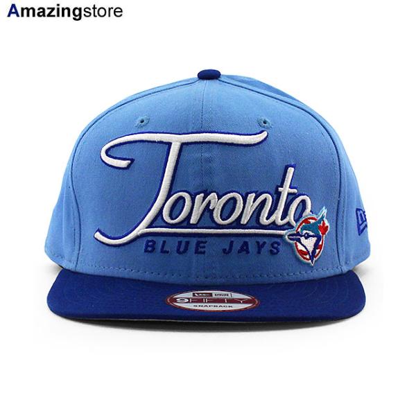 ニューエラ キャップ 9FIFTY スナップバック トロント ブルージェイズ MLB 2T COOPERSTOWN CHARZ SNAPBACK CAP SKY BLUE ROYAL NEW ERA TORONTO BLUE JAYS
