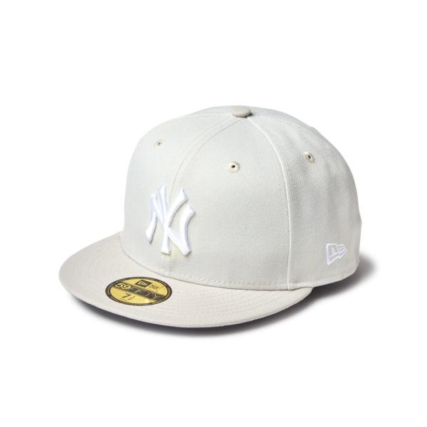 ニューエラ キャップ 59FIFTY 二ューヨーク ヤンキース Powered by GORO NAKATSUGAWA MLB FITTED CAP STONE NEW ERA NEW YORK YANKEES