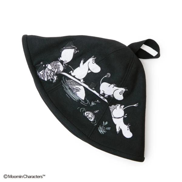 ニューエラ ムーミン サウナハット SAUNA HAT BLACK NEW ERA MOOMIN