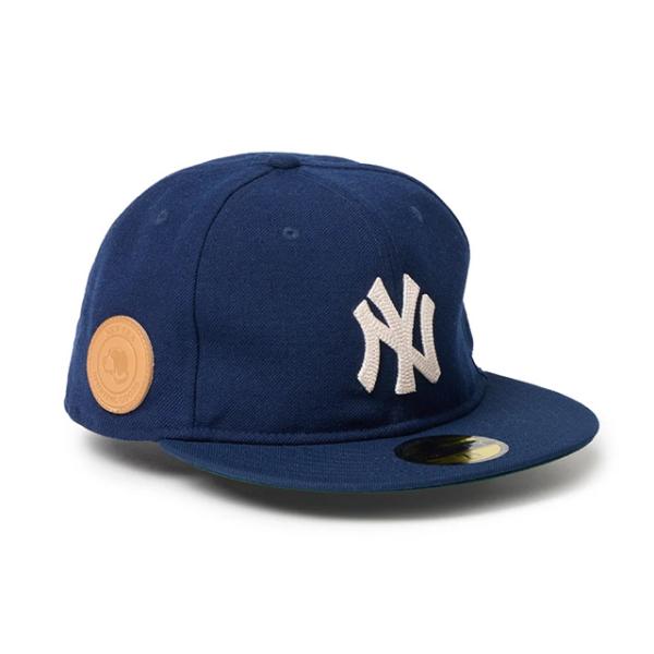 Direction by TAKAYUKI OHASHI (The Apartment) ニューエラ キャップ 59FIFTY 二ューヨーク ヤンキース MLB DOG PATCH FITTED CAP NAVY NEW ERA NEWYORK YANKEES