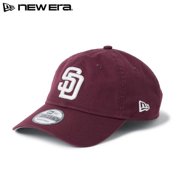 ニューエラ キャップ 9FORTY UNSTRUCTURED ストラップバック サンディエゴ パドレス MLB STRAPBACK CAP MAROONNEW ERA SAN DIEGO PADRES