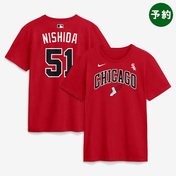 NIKE（ナイキ） 6/18締切・予約販売 西田陸浮モデル Tシャツ シカゴ