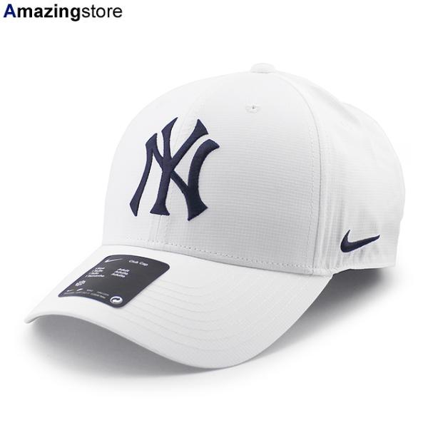 ナイキ キャップ ニューヨーク ヤンキース CLUB STRUCTURED UV POLY RIPSTOP CAP WHITE NIKE NEW YORk YANKEES ホワイト