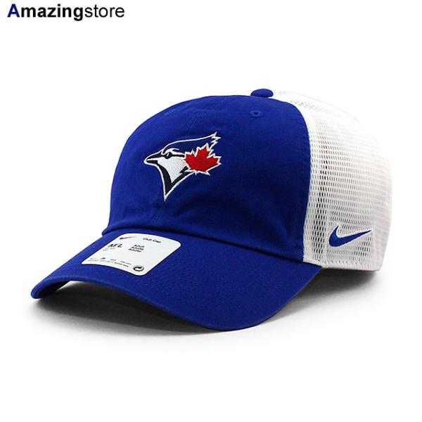 ナイキ メッシュキャップ トロント ブルージェイズ MLB CLUB TRUCKER STRAPBACK CAP MESH CAP BLUE NIKE TORONTO BLUE JAYS 岡本和真 トラッカーキャップ 帽子