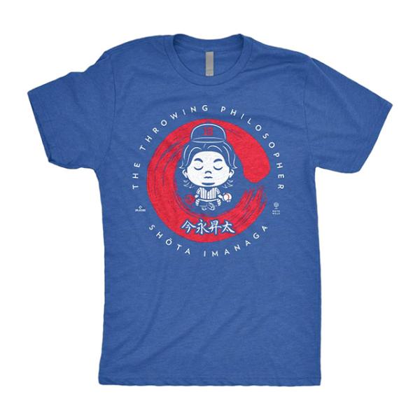 今永昇太モデル 海外取寄 Tシャツ THE THROWING PHILOSOPHER T-SHIRT