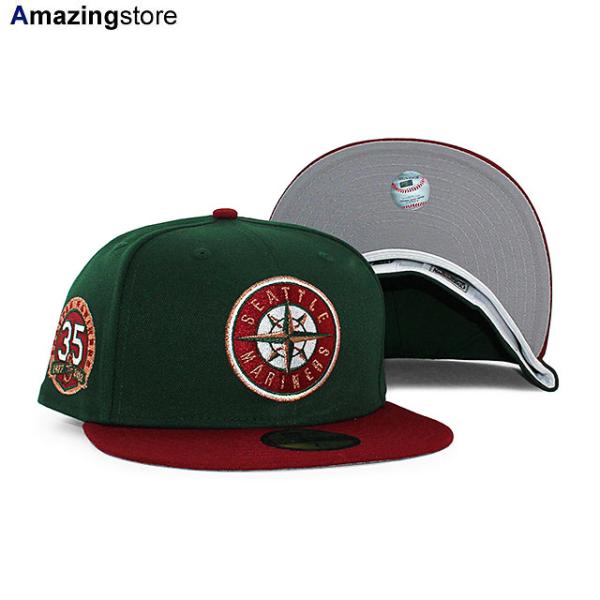 59FIFTY ニューエラ キャップ シアトル マリナーズ MLB 35TH