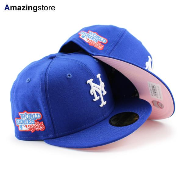 ニューエラ キャップ 59FIFTY ニューヨーク メッツ MLB WORLD SERIES 198...