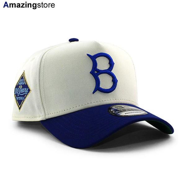 EU限定 ニューエラ キャップ 9FORTY スナップバック ブルックリン ドジャース MLB JACKIE ROBINSON 100YEARS A-FRAME SNAPBACK CAP NEW ERA BROOKLYN DODGERS