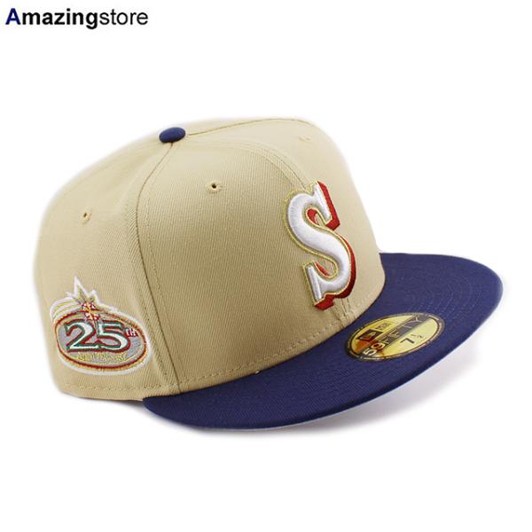 59FIFTY ニューエラ キャップ シアトル マリナーズ MLB 25TH