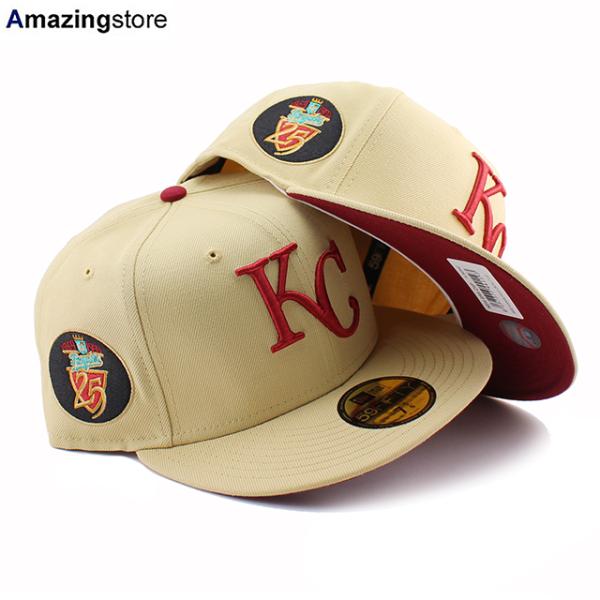 ニューエラ カンザスシティロイヤルズ 25th Anniversary キャップ 59FIFTY ニューエラ キャップ カンザスシティ ロイヤルズ MLB 25TH