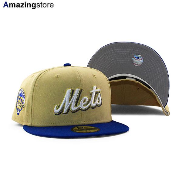 ニューエラ ニューヨークメッツ 40th Anniversary キャップ NEW ERA - 59FIFTY New York Mets 40th Anniversary 1962 BLK