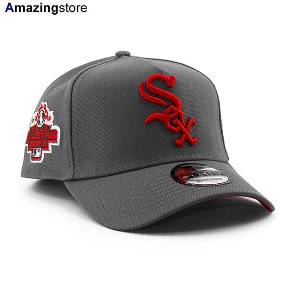 EU限定 ニューエラ キャップ 9FORTY スナップバック シカゴ ホワイトソックス MLB 2003 ALL STAR RED UV A-FRAME SNAPBACK CAP GRAY NEW ERA CHICAGO WHITE SOX