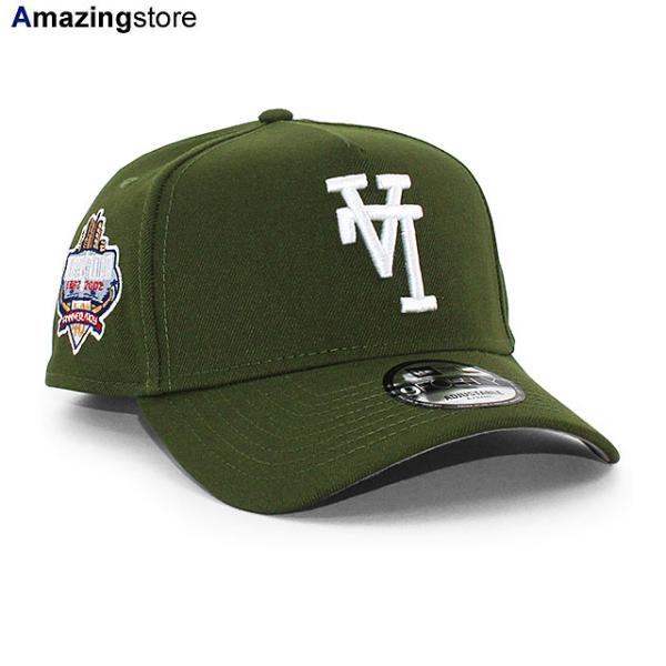 ニューエラ キャップ 9FORTY スナップバック ロサンゼルス ドジャース MLB UPSIDE DOWN 40TH A-FRAME SNAPBACK CAP RIFFLE GREEN NEW ERA LOS ANGELES DODGERS