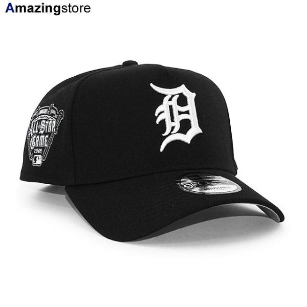 EU限定 ニューエラ キャップ 9FORTY スナップバック デトロイト タイガース MLB 2005 ALL STAR GAME A-FRAME SNAPBACK CAP BLACK NEW ERA DETROIT TIGERS
