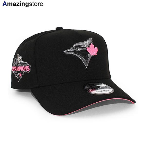 EU限定 ニューエラ キャップ 9FORTY スナップバック トロント ブルージェイズ MLB 2025 AL CHAMPIONS A-FRAME SNAPBACK CAP NEW ERA TORONTO BLUE JAYS