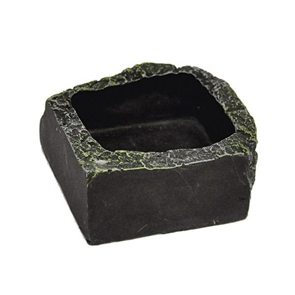 製品サイズ：W118×D110×H49(mm)■爬虫類や両生類用ディッシュ（水入れ、エサ入れ）です気泡で水が動くので飲み水が新鮮。（市販のエアーポンプ、エアチューブをお求 め下さい）水が動くのでカメレオン等の爬虫類が気付き易くなります。上部...